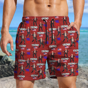 Trump - Embrace Success with a Little Bit of Crazy Beach Short HA75 64164