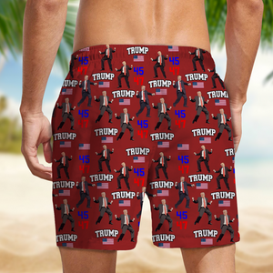 Trump - Embrace Success with a Little Bit of Crazy Beach Short HA75 64164