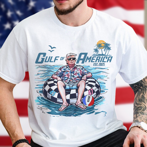 Funny Trump Gulf of America Beach MAGA Bright Shirt LM32 65357