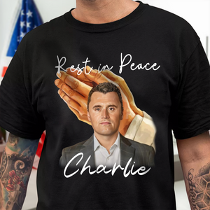Rest In Peace Charlie Kirk Memorial Dark Shirt LM32 65555