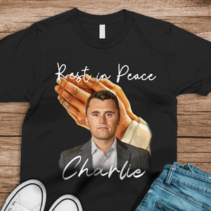 Rest In Peace Charlie Kirk Memorial Dark Shirt LM32 65555