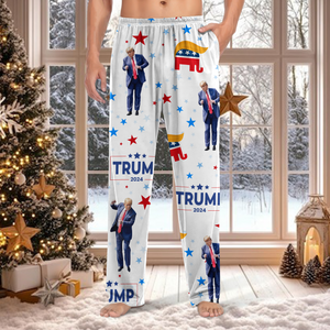 Trump Dancing Victory Flannel Pajamas HA75 64066