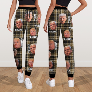 Custom Trump Photo Seamless Pattern Sweatpants TH10 64193