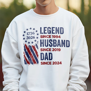 Personalized Legend, Husband, Dad And Grandpa Shirt HO82 901178