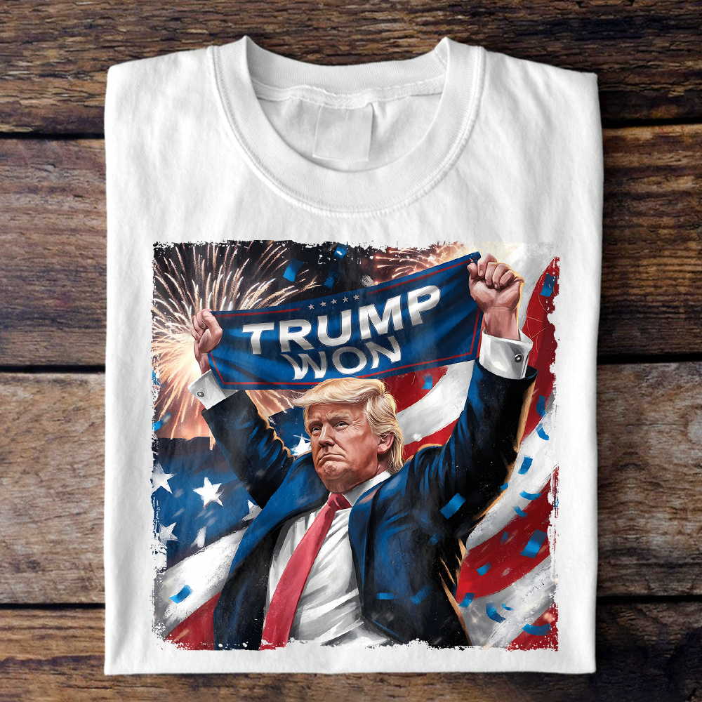 Trump Won Bright Shirt TH10 64101