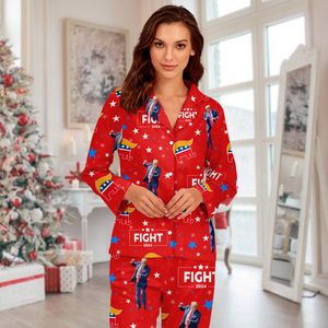 Trump Dancing Victory Flannel Pajamas HA75 64066