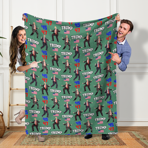 Trump - Embrace Success with a Little Bit of Crazy Blanket HA75 64168