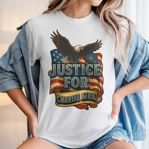 Justice For Charlie Kirk Bright Shirt TH10 64467