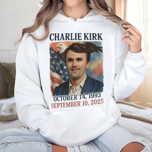 Pray for Charlie Kirk Bright Shirt HA75 64550