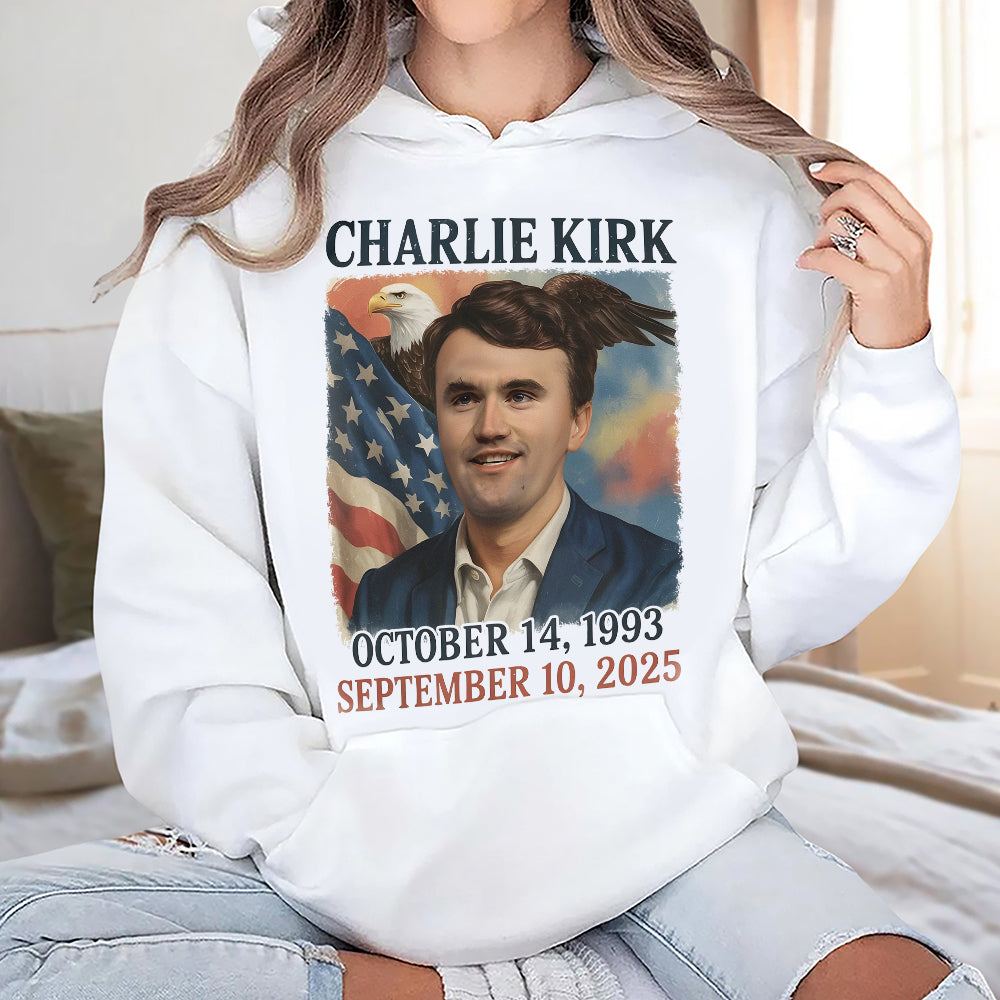 Pray for Charlie Kirk Bright Shirt HA75 64550