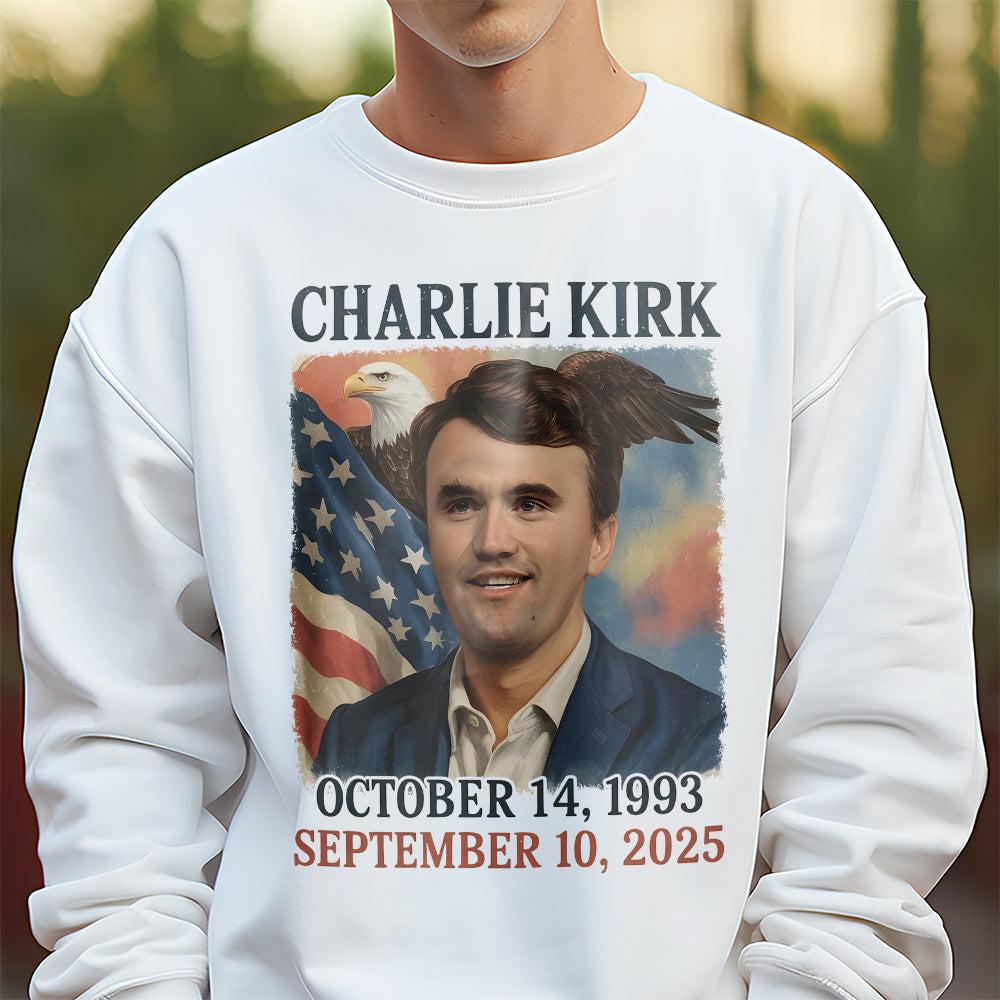 Pray for Charlie Kirk Bright Shirt HA75 64550