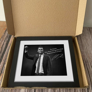 Charlie Kirk Photo - You are a Fighter For America’s Future Personalized Picture Frame CH07 67698