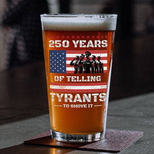 250 Years USA 250th Anniversary America Celebration Beer Glass CH07 896748