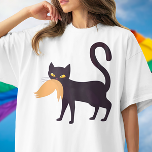 Cat Ladies for Kamala Harris, Anti-Trump Funny Election 2024 Bright Shirt N304 HA75 63562