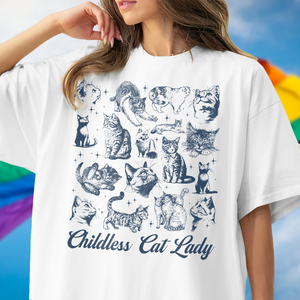 Kamala Harris Childless Cat Lady Bright Shirt HA75 63488