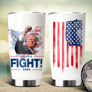 Donald Trump Fight For America Fat Tumbler TH10 63417