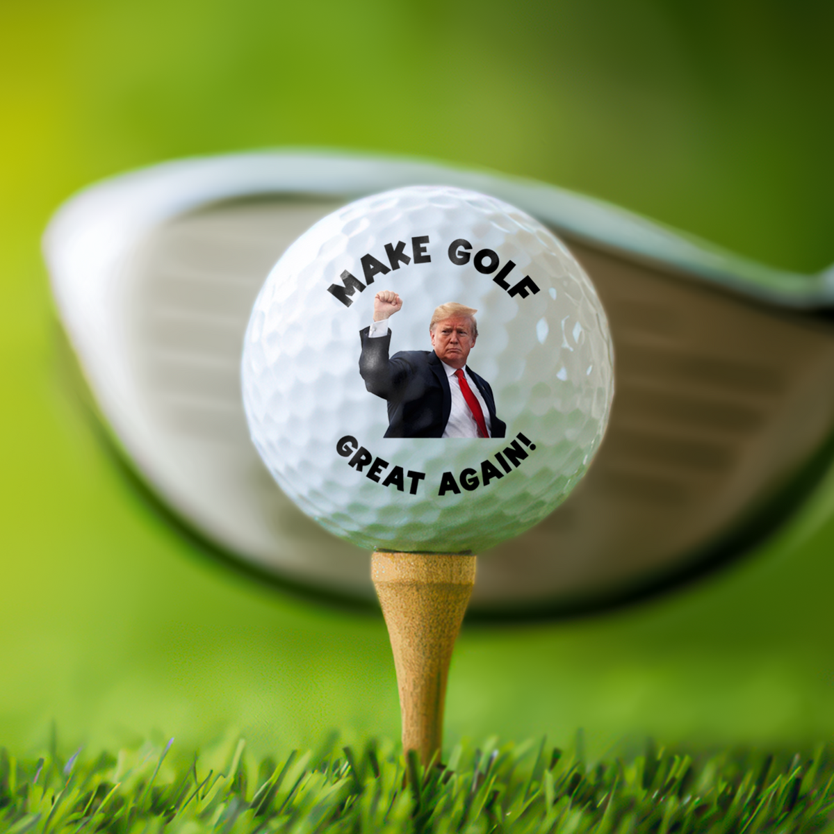 Funny Golf Balls - Help I'm Lost Trump Golf Ball Golf Lovers Gift CH07 67718