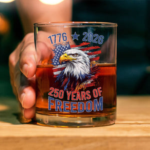 America Semiquincentennial 250 Years Of Freedom Whiskey Glass CH07 896706