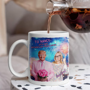 Custom Photo  With Donald Trump White Mug Gift For Family CH07 67350