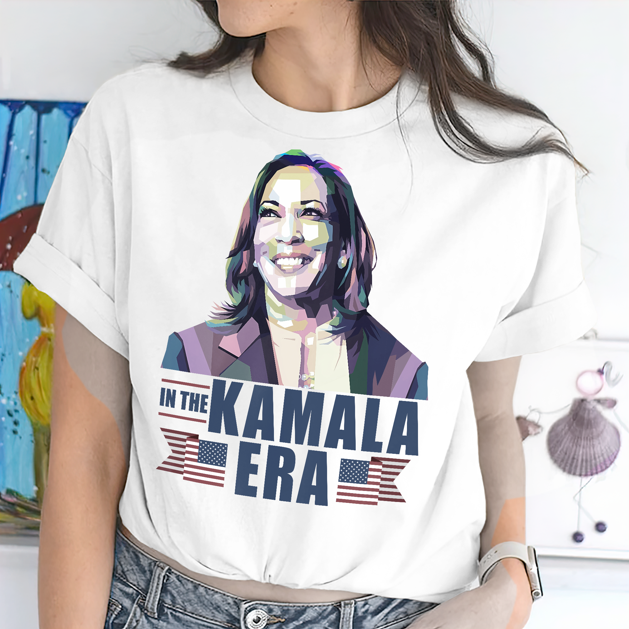 In The Kamala Era Bright Shirt HA75 63482