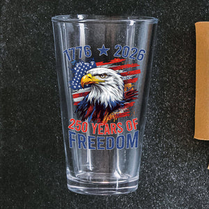 America Semiquincentennial 250 Years Of Freedom Beer Glass CH07 896708