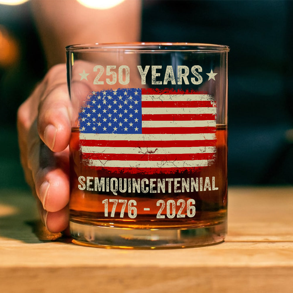 Celebrate 250th Anniversary United States Semiquincentennial Whiskey Glass HO82 894774
