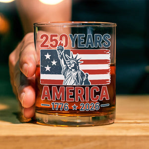 250 Years America 1776 - 2026 Whiskey Glass HO82 894542