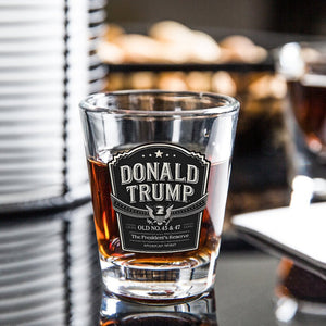 Donald Trump Old No 45 & 47 American Spirit Shot Glasses LM32 65053