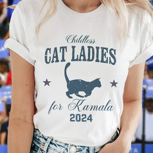 Childless Cat Ladies For Kamala Bright Shirt HA75 63394