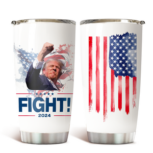 Donald Trump Fight For America Fat Tumbler TH10 63417