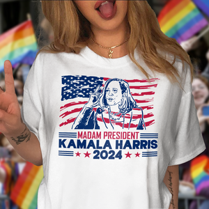 Madam President Kamala Harris 2024 Bright Shirt HA75 63500