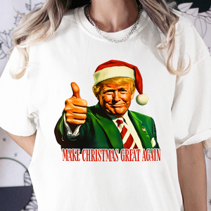 Make Christmas Great Again With Trump Shirt HA75 63657