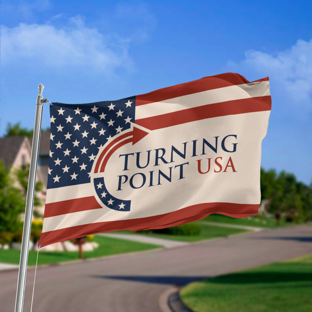 Turning Point USA Country House Flag Banner House Flag TH10 64565