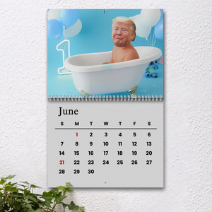 Trump Tiny Wall Calendar Funny Trump 2026 Calendar CH07 67686