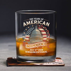 250 Years Of America Whiskey Glass TH10 894657