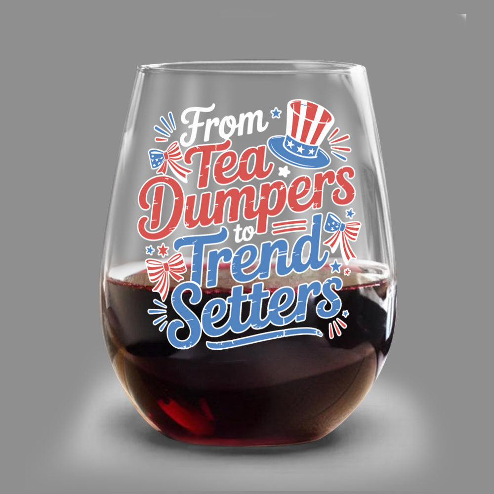 USA 250th Anniversary 250 Years of Freedom America Wine Glass HO82 894484