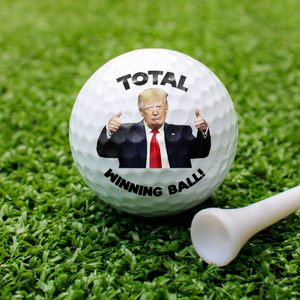 Funny Golf Balls - Help I'm Lost Trump Golf Ball Golf Lovers Gift CH07 67718