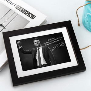 Charlie Kirk Photo - You are a Fighter For America’s Future Personalized Picture Frame CH07 67698