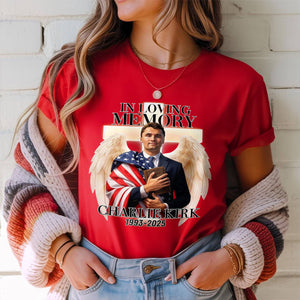 In Loving Memory Of Charlie Kirk Dark Shirt HO82 65776