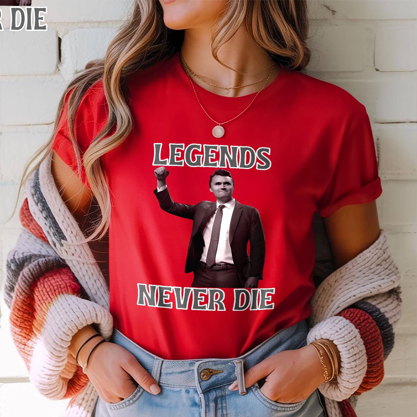 Legends Never Die Charlie Kirk Dark Shirt HO82 65874