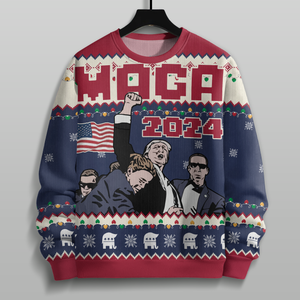 Trump MAGA Pride Is What Makes Us Stand Out Ugly Sweater HA75 63753