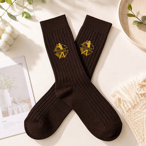 Custom Name Golf Embroidered Socks - Personalized Gift for Golfers & Golf Lovers HA75 921916