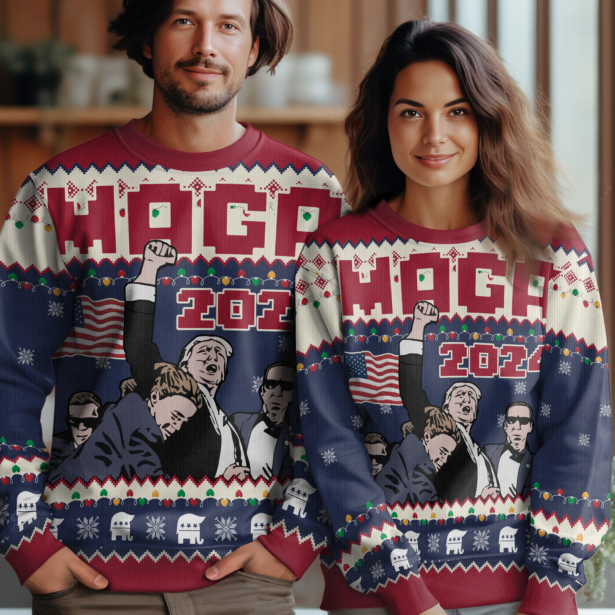 Ugly Sweater MAGA 63753 TW