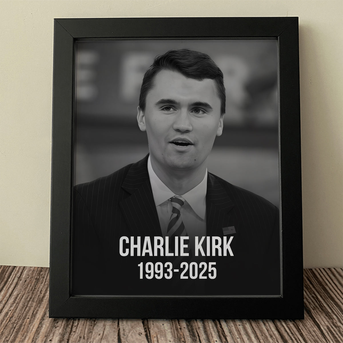 The Legend Charlie Kirk 1993 - 2025 Memorial Picture Frame TH10 64433