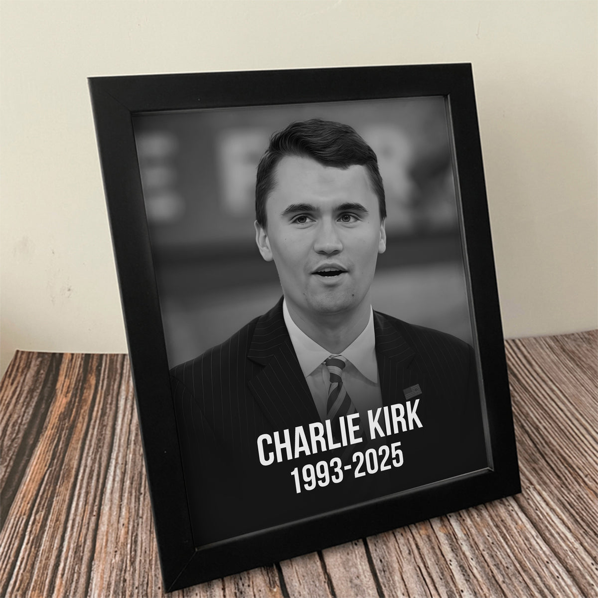 The Legend Charlie Kirk 1993 - 2025 Memorial Picture Frame TH10 64433