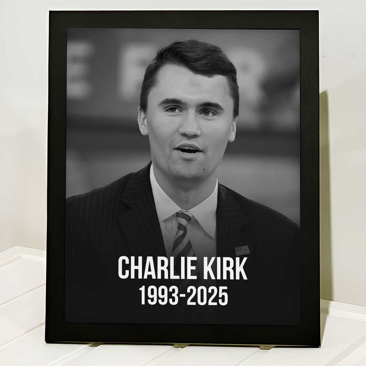 The Legend Charlie Kirk 1993 - 2025 Memorial Picture Frame TH10 64433