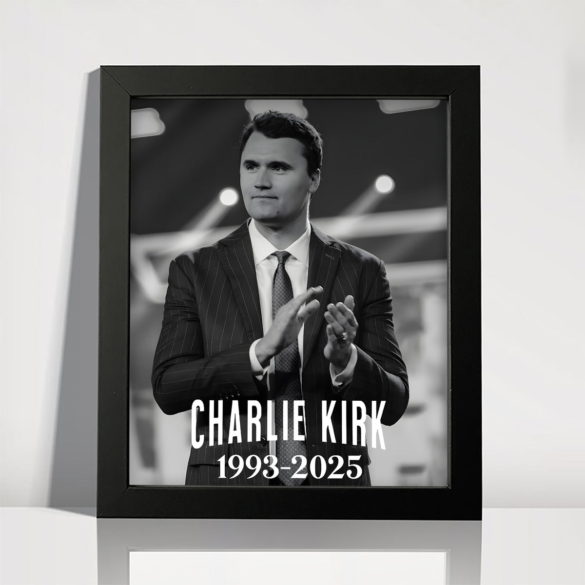 Charlie Kirk 1993 - 2025 Memorial Picture Frame HO82 65954