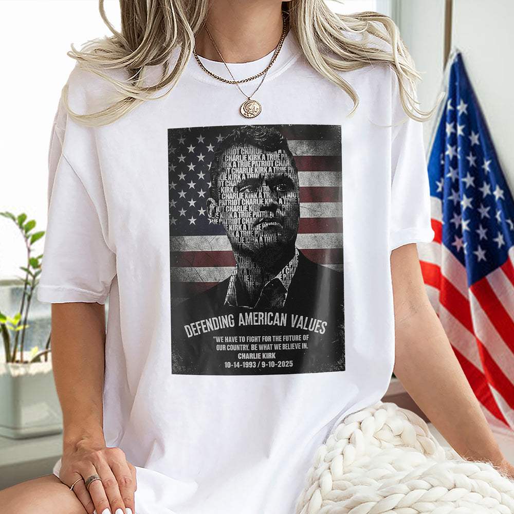 Rest In Peace Charlie Kirk A True Patriot Bright Shirt CH07 67534