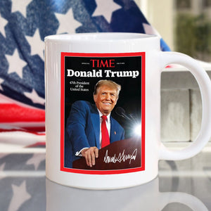 Special Time Edition President Trump White Mug TH10 64283