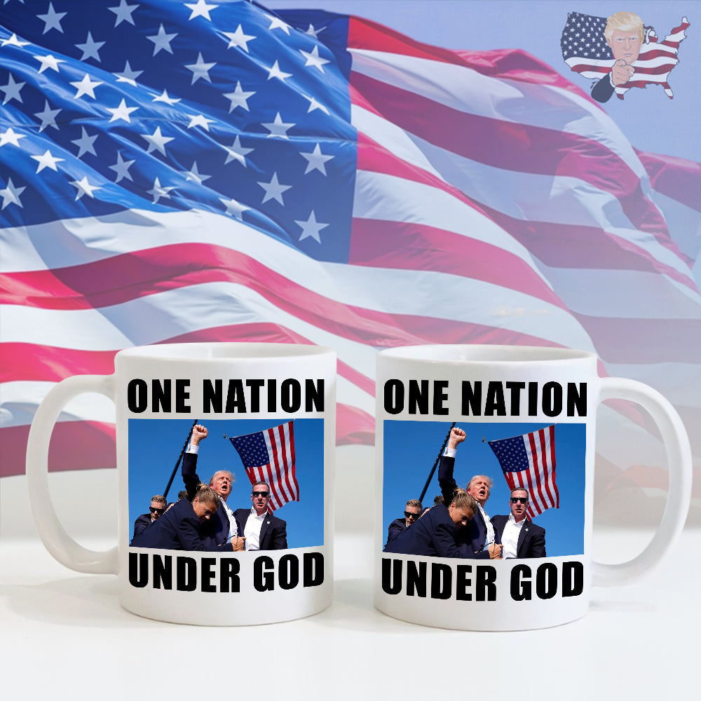 One Nation Under God Donald Trump Mug TH10 63053
